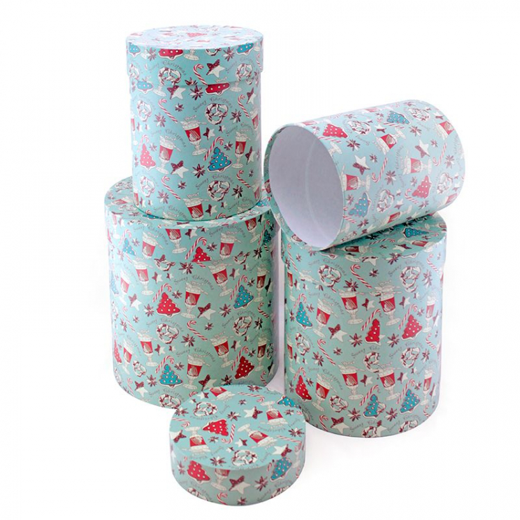 Набор подарочных коробок 4 в 1 "Новогодние сладости"